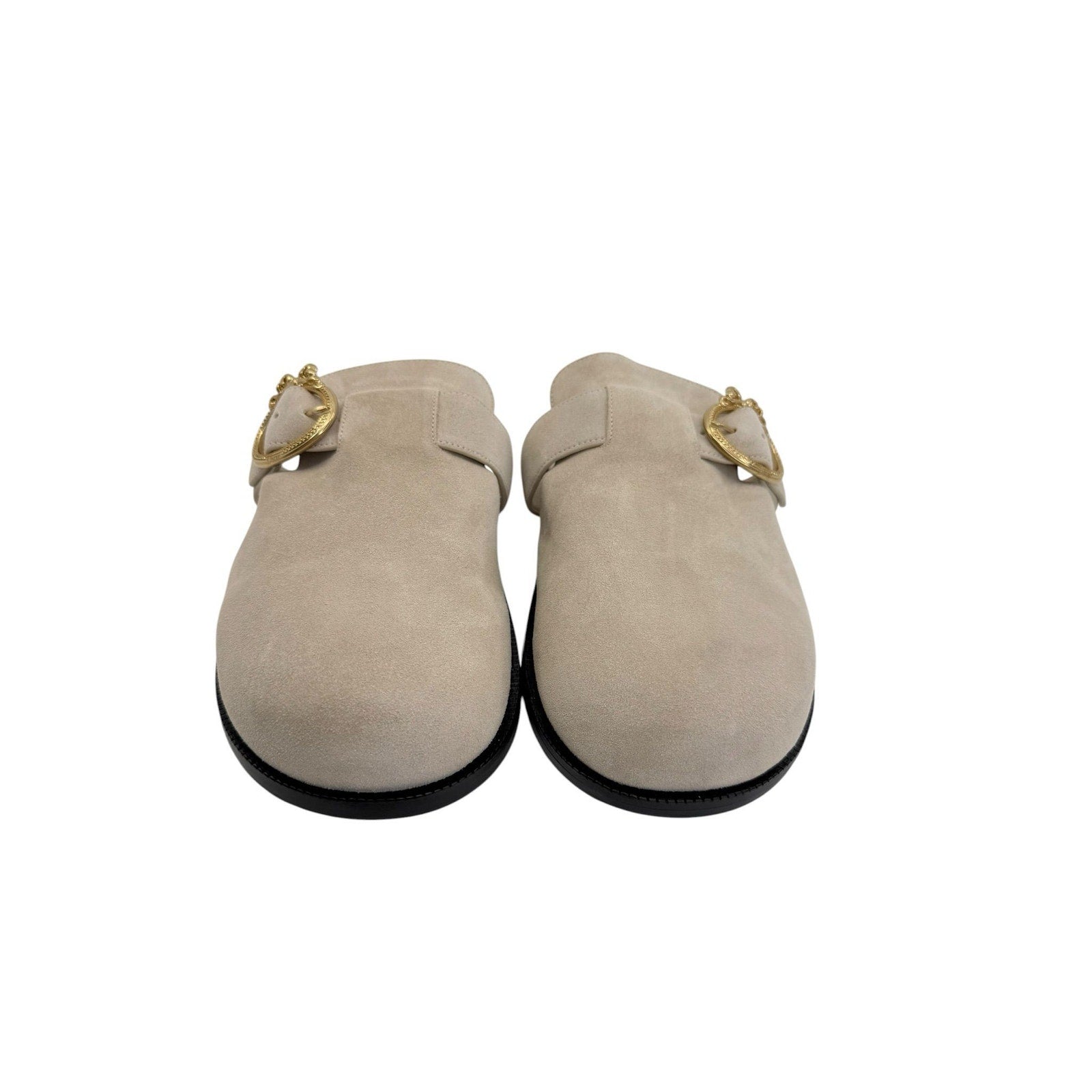 Dior Medallion Buckle Mule Sandals (39/9)