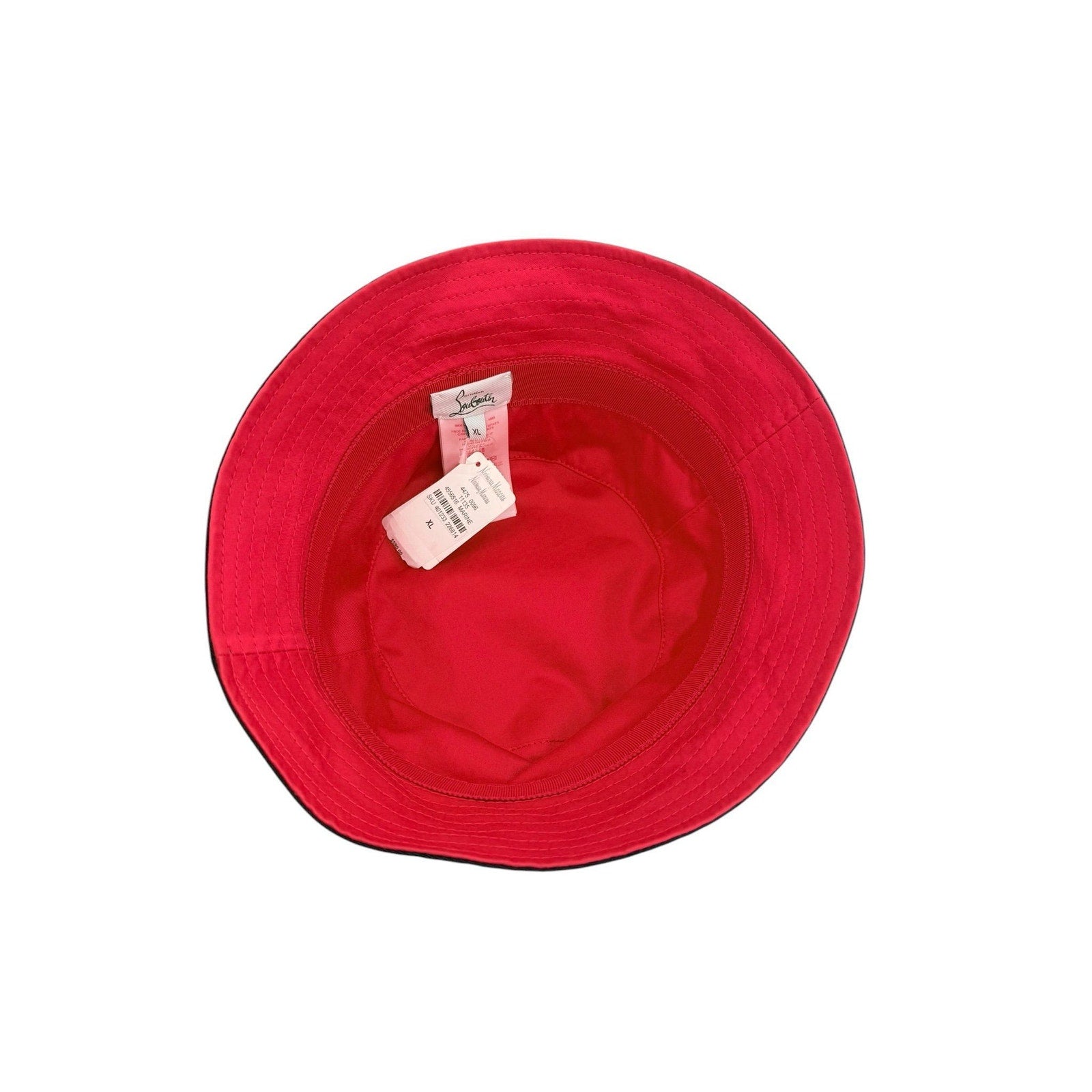 Christian Louboutin Bobino Spikes Bucket Hat (XL)