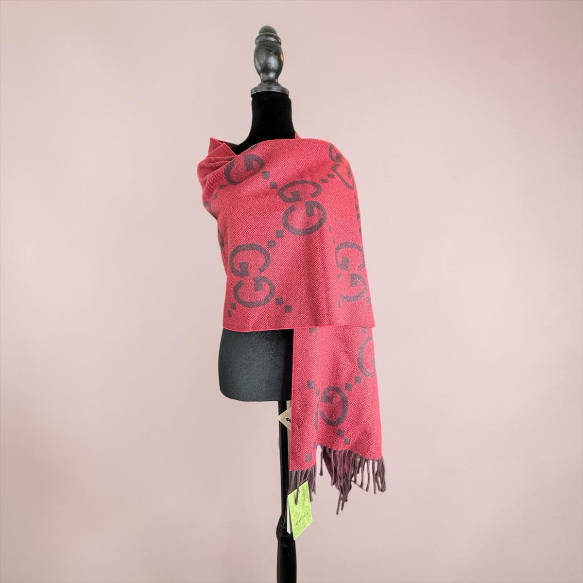 Gucci Cashmere Fringe Scarf