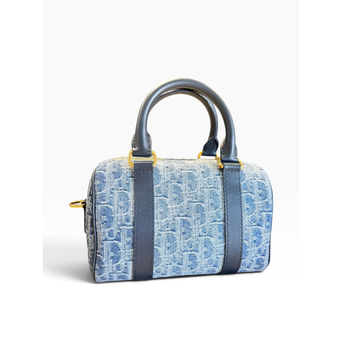 Dior Denim Oblique Groove 20 Bag