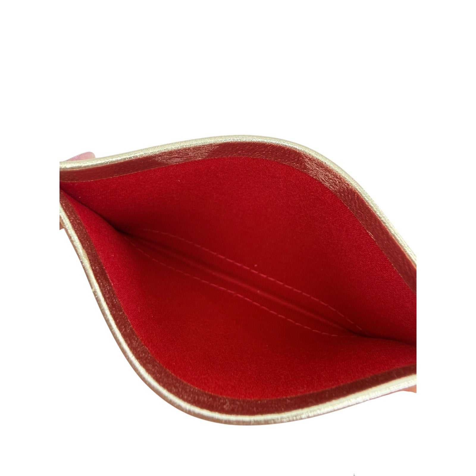 Christian Louboutin Metallic Card Holder