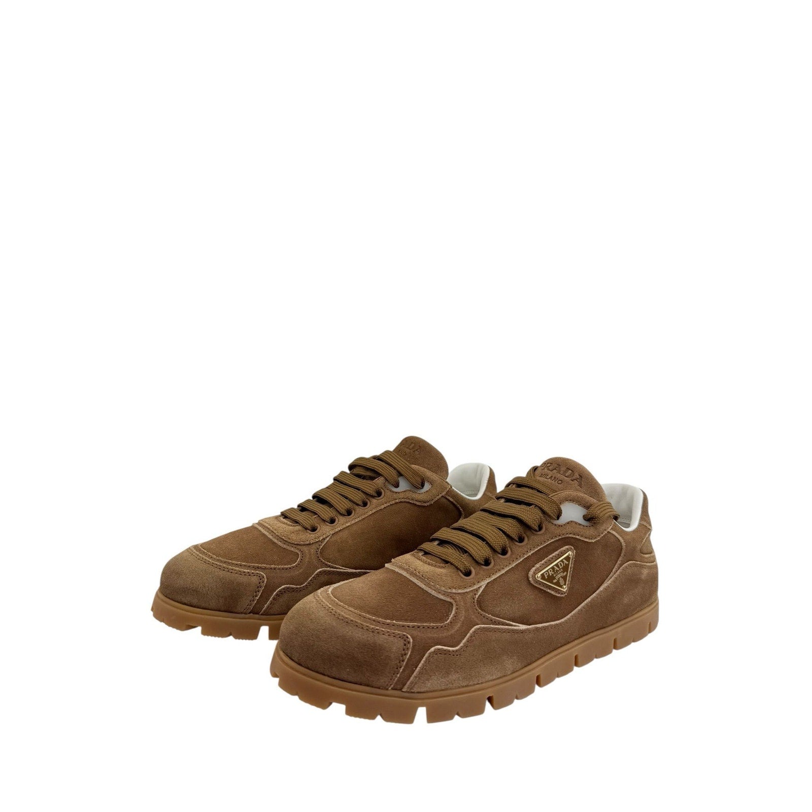 Prada Trail Faded Suede Sneakers (40.5/10.5)