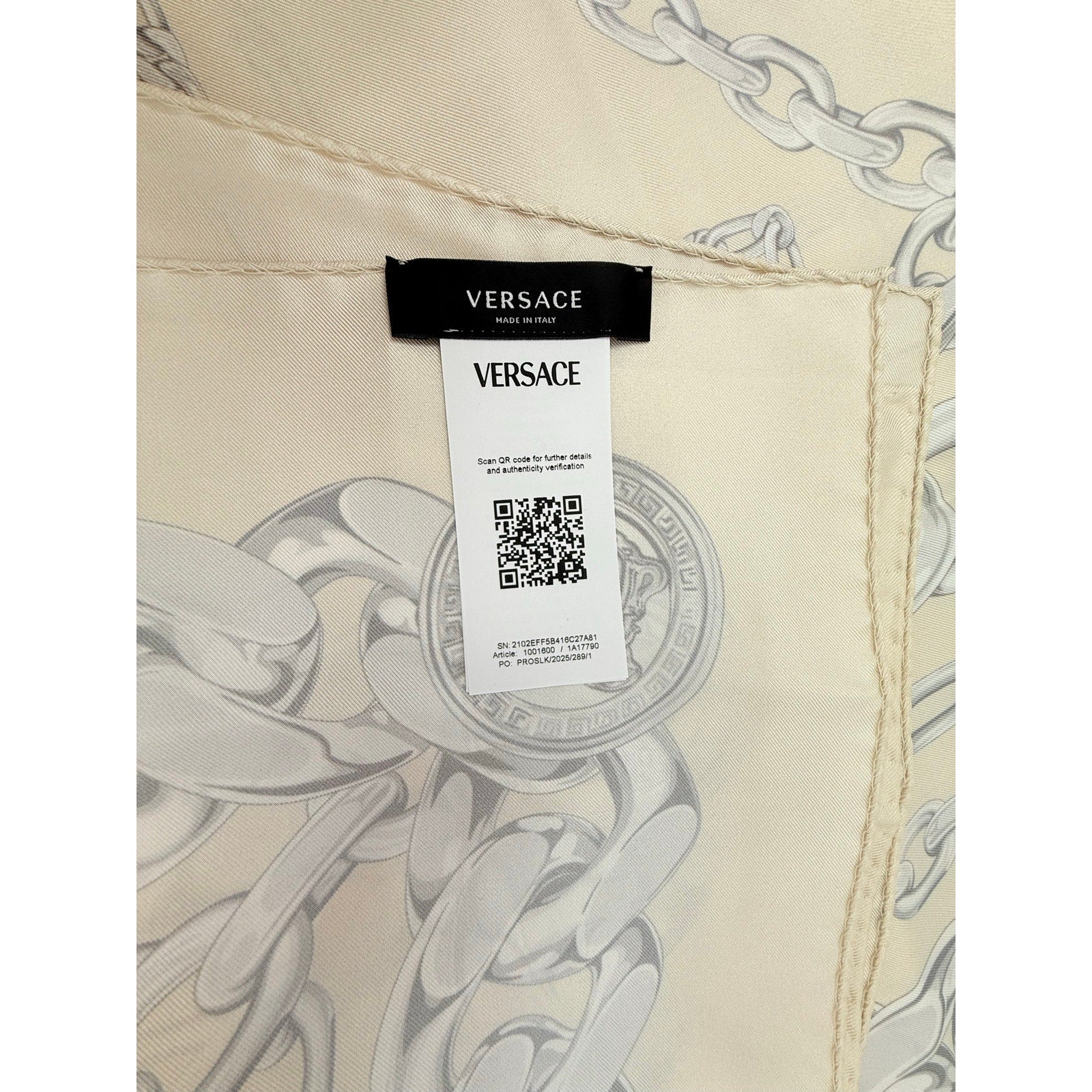Versace Silk Scarf