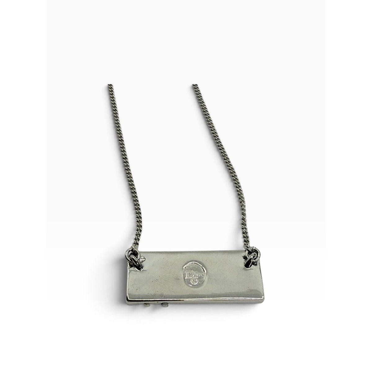 Dior Trotter Enamel Necklace