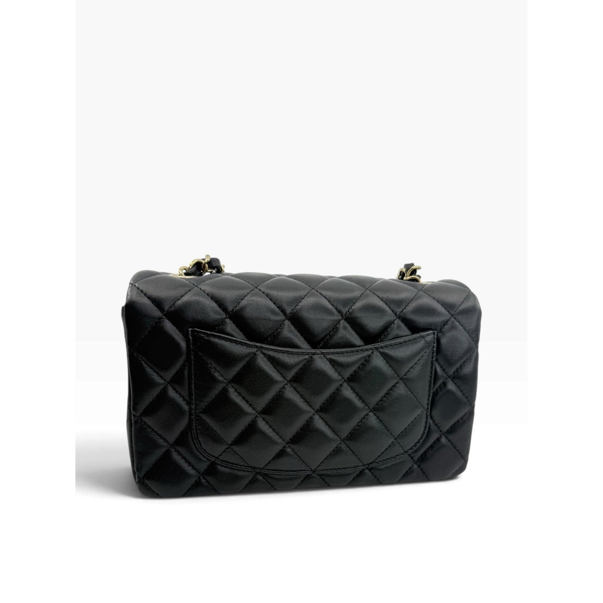 Chanel Mini Rectangular Lambskin Classic Flap Bag