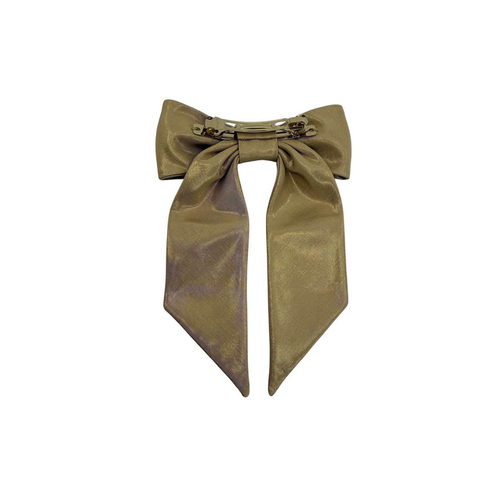 Dior Large Twist Bow Hair Clip