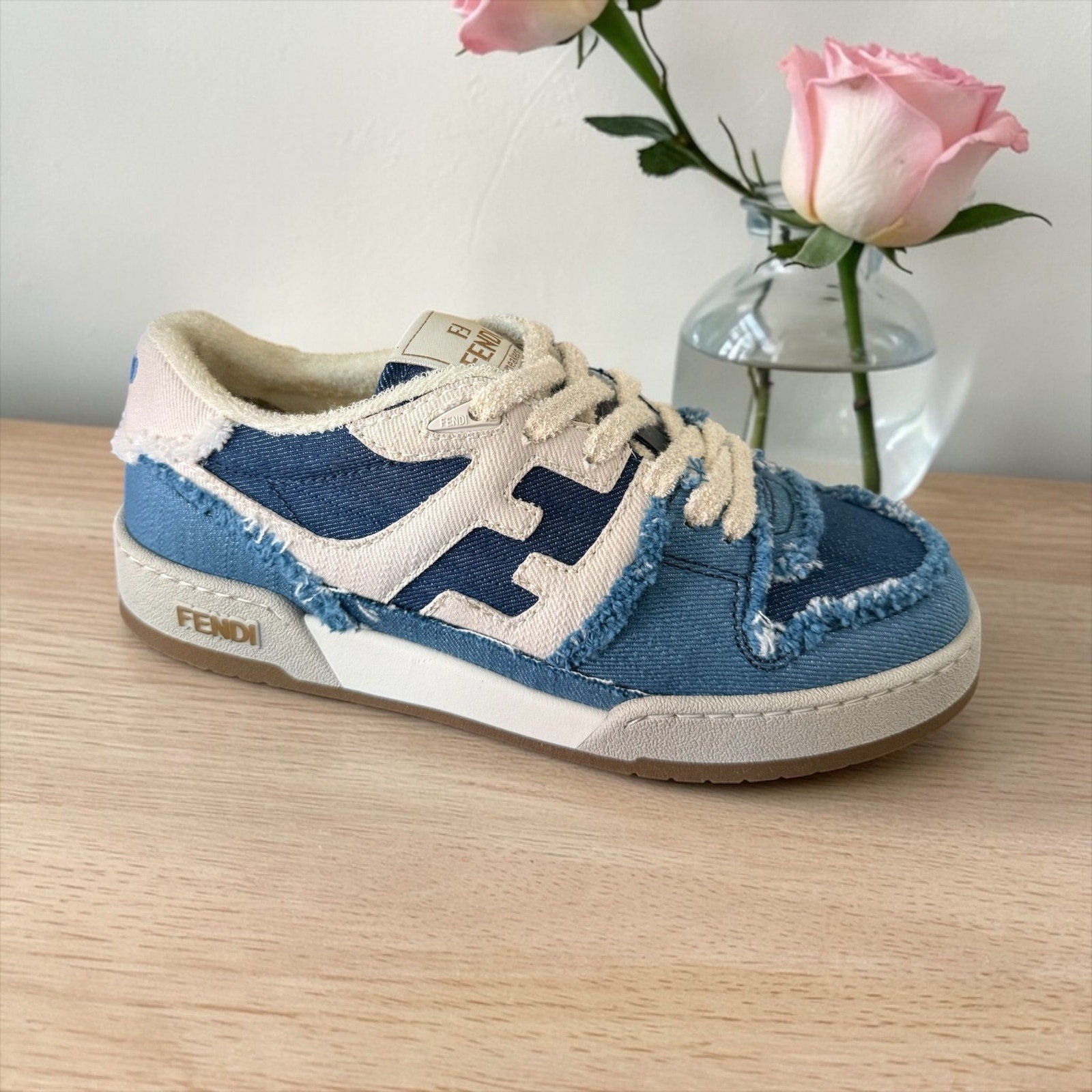 Fendi Match Denim Sneakers (37/7)