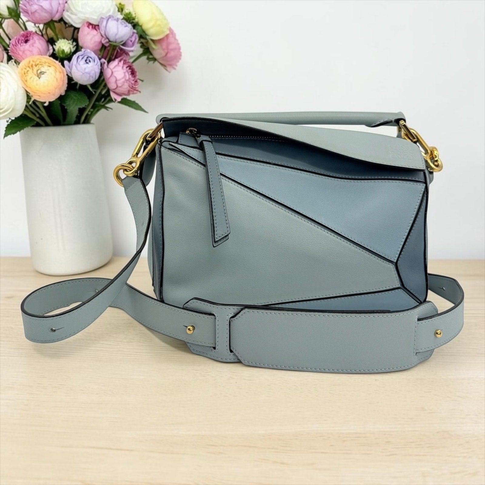 Loewe Small Leather Puzzle Bag