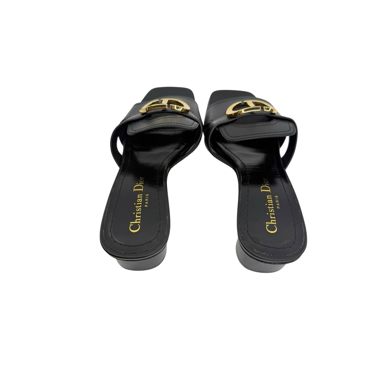 Dior 30 Montaigne Heeled Slides (38.5/8.5)