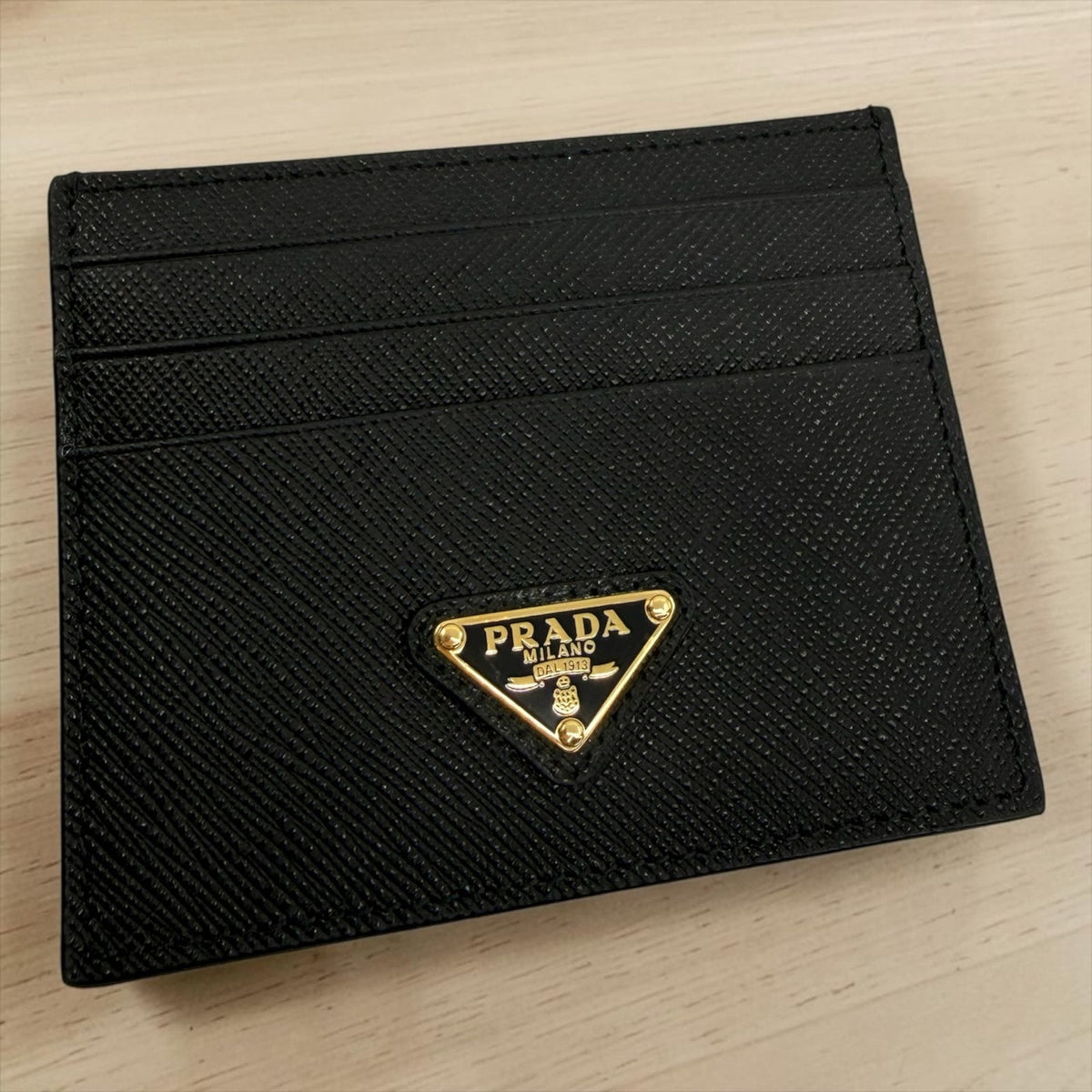 Prada Saffiano Leather Card Holder
