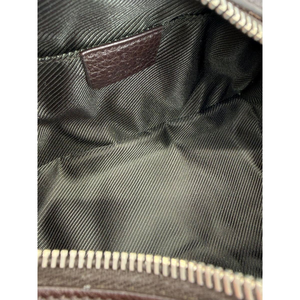 Gucci Pebbled Leather Vanity Pouch