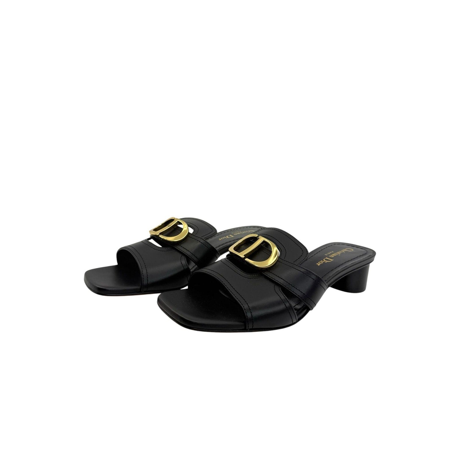 Dior 30 Montaigne Heeled Slides (38.5/8.5)