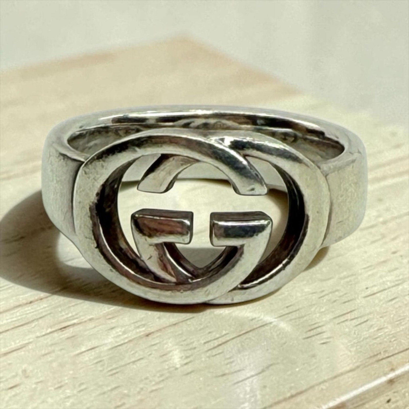 Gucci Interlocking G Ring (6.5)