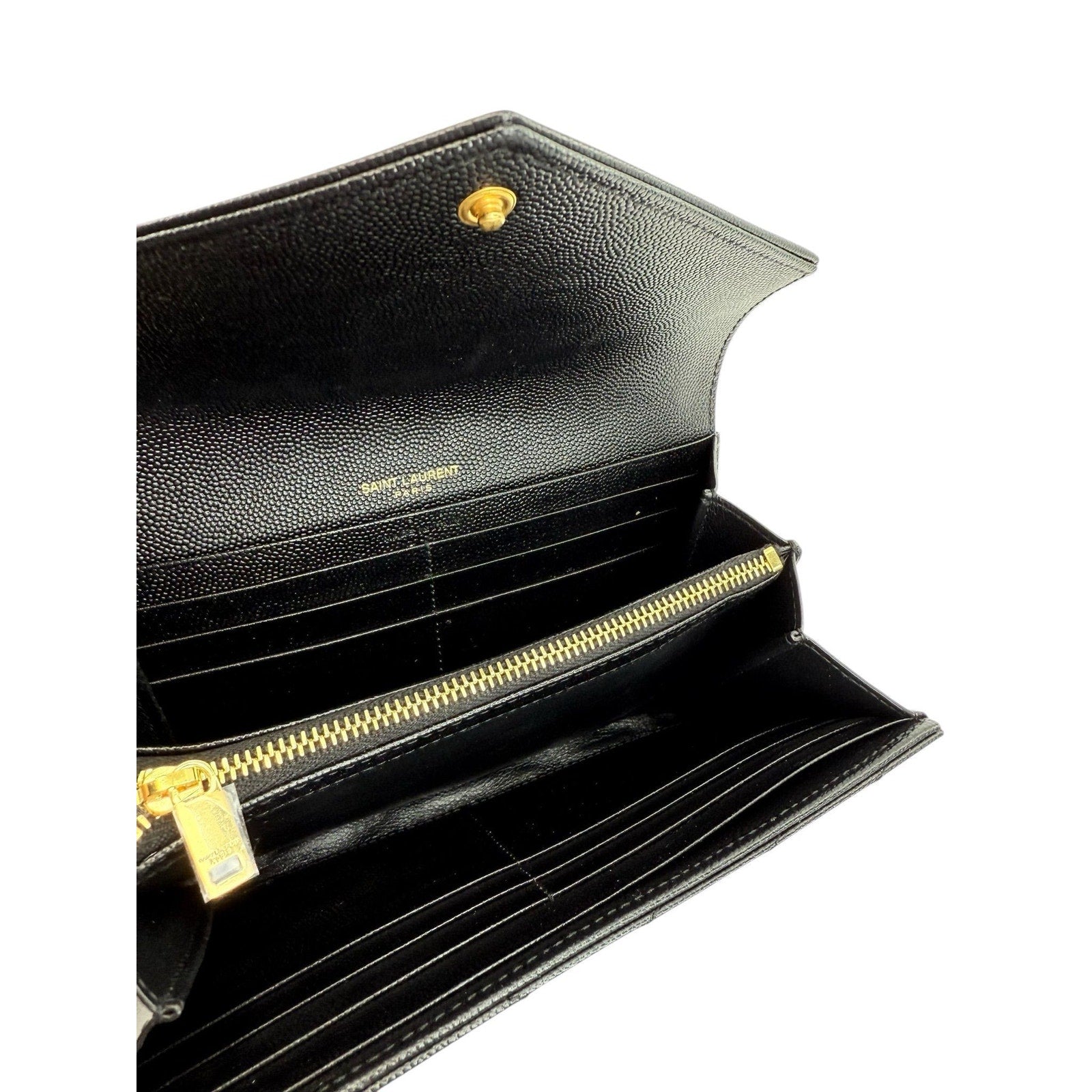 Saint Laurent Long Flap Wallet