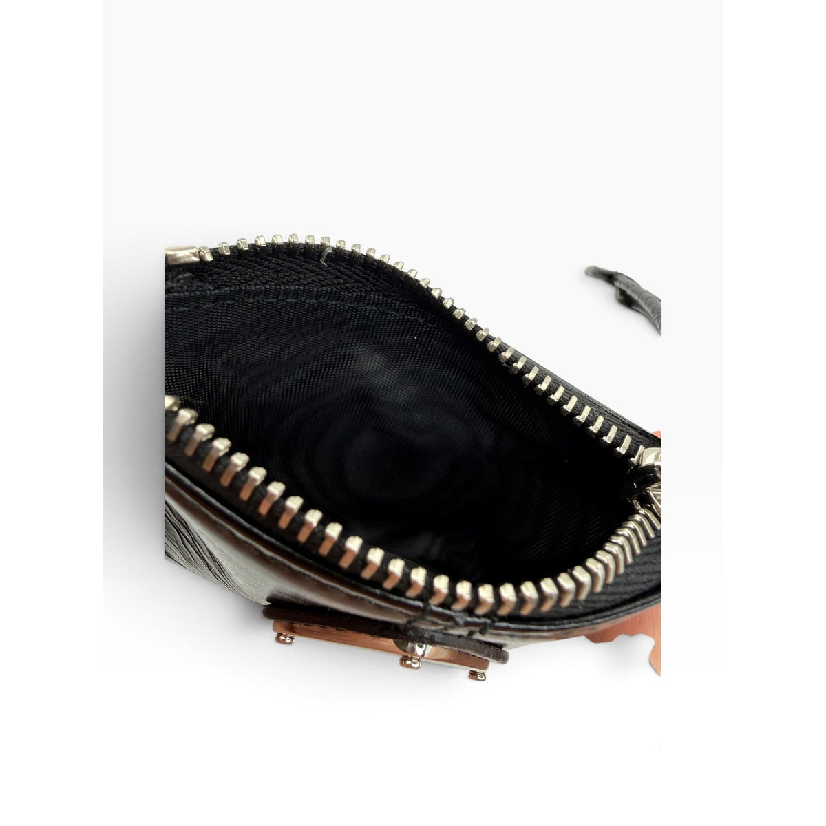 Prada Leather Bifold Card Holder