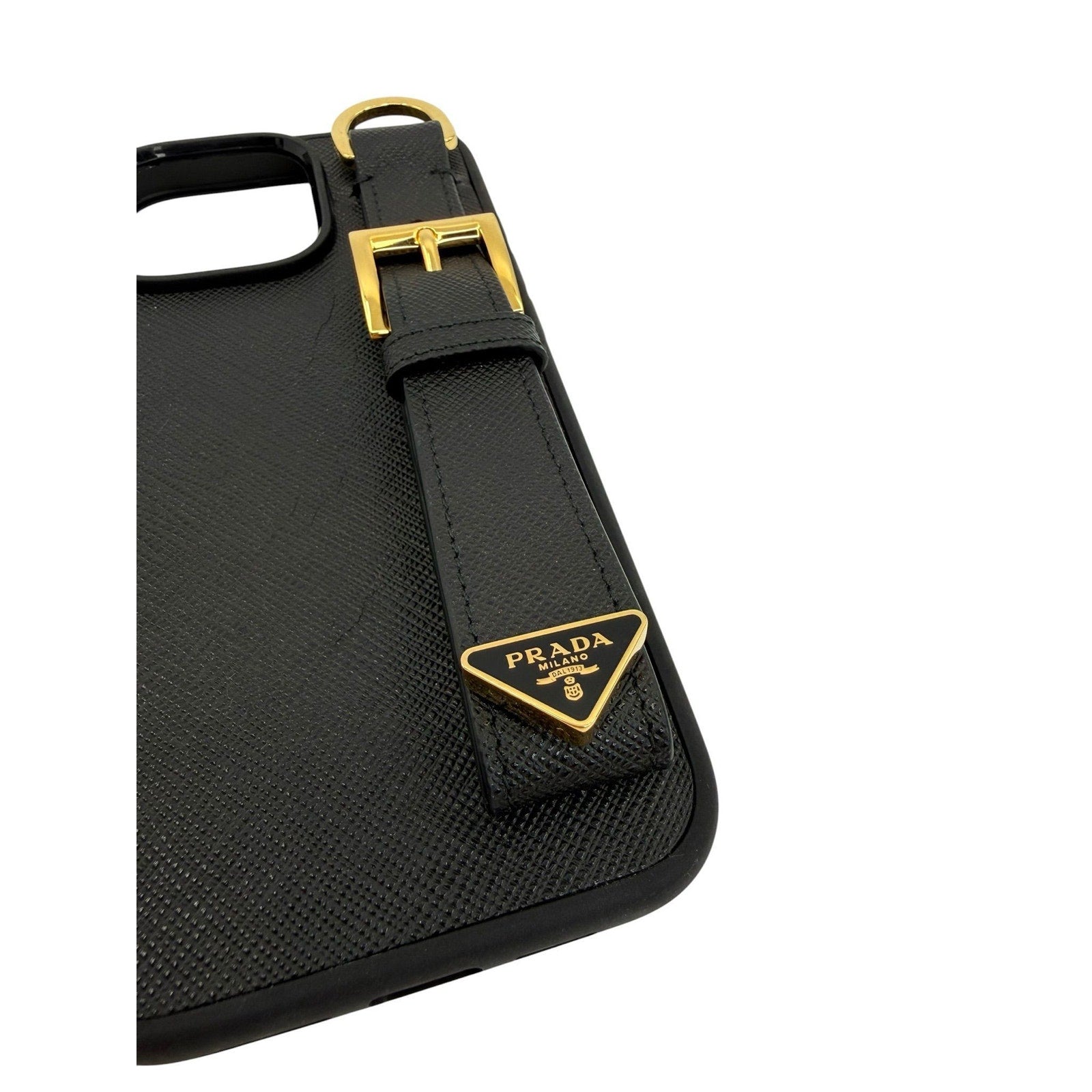 Prada Saffiano Leather iPhone 16 Pro Max Case