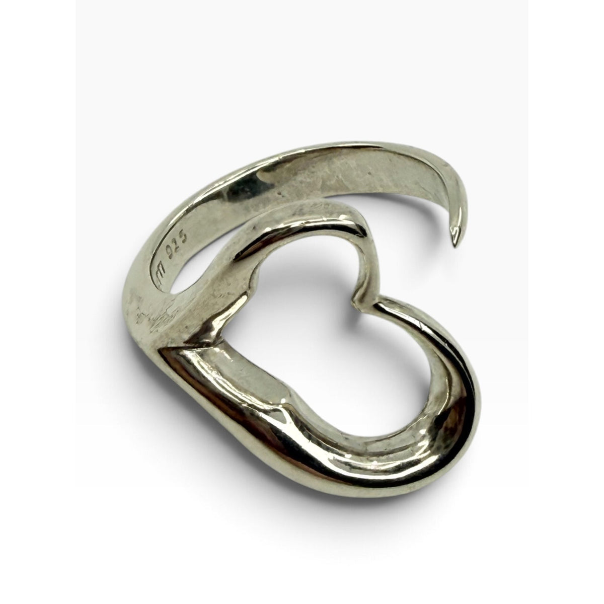 Tiffany & Co Elsa Peretti Open Heart Ring (6.5)