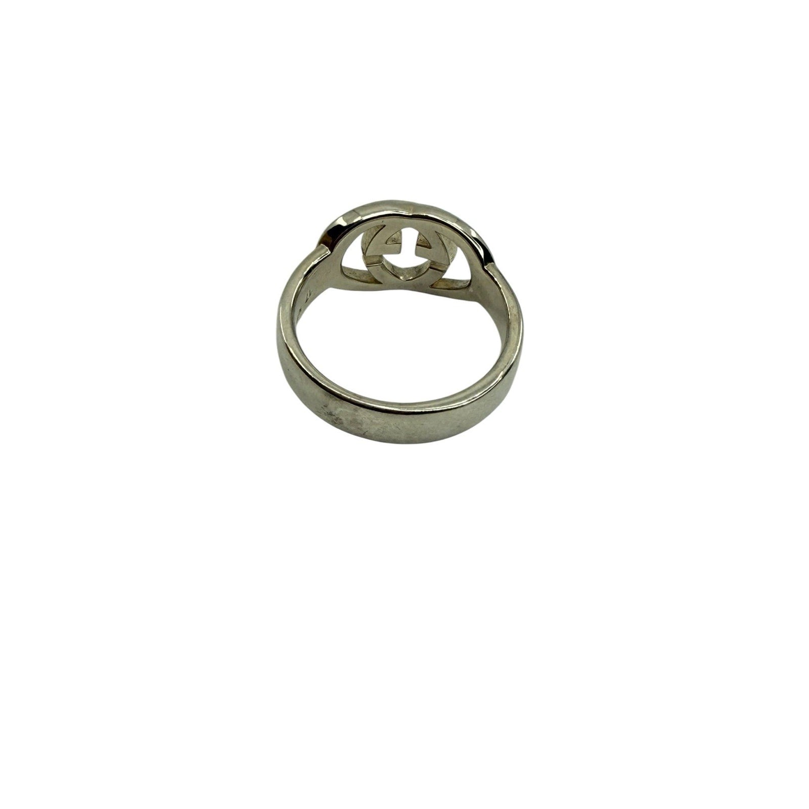 Gucci Interlocking G Sterling Silver Ring (8)