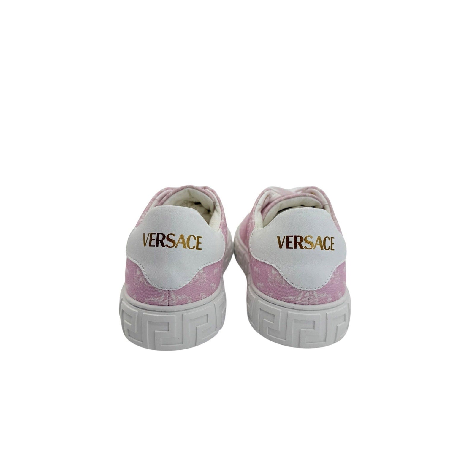 Versace Pink Tessuto Sneakers (38/8)