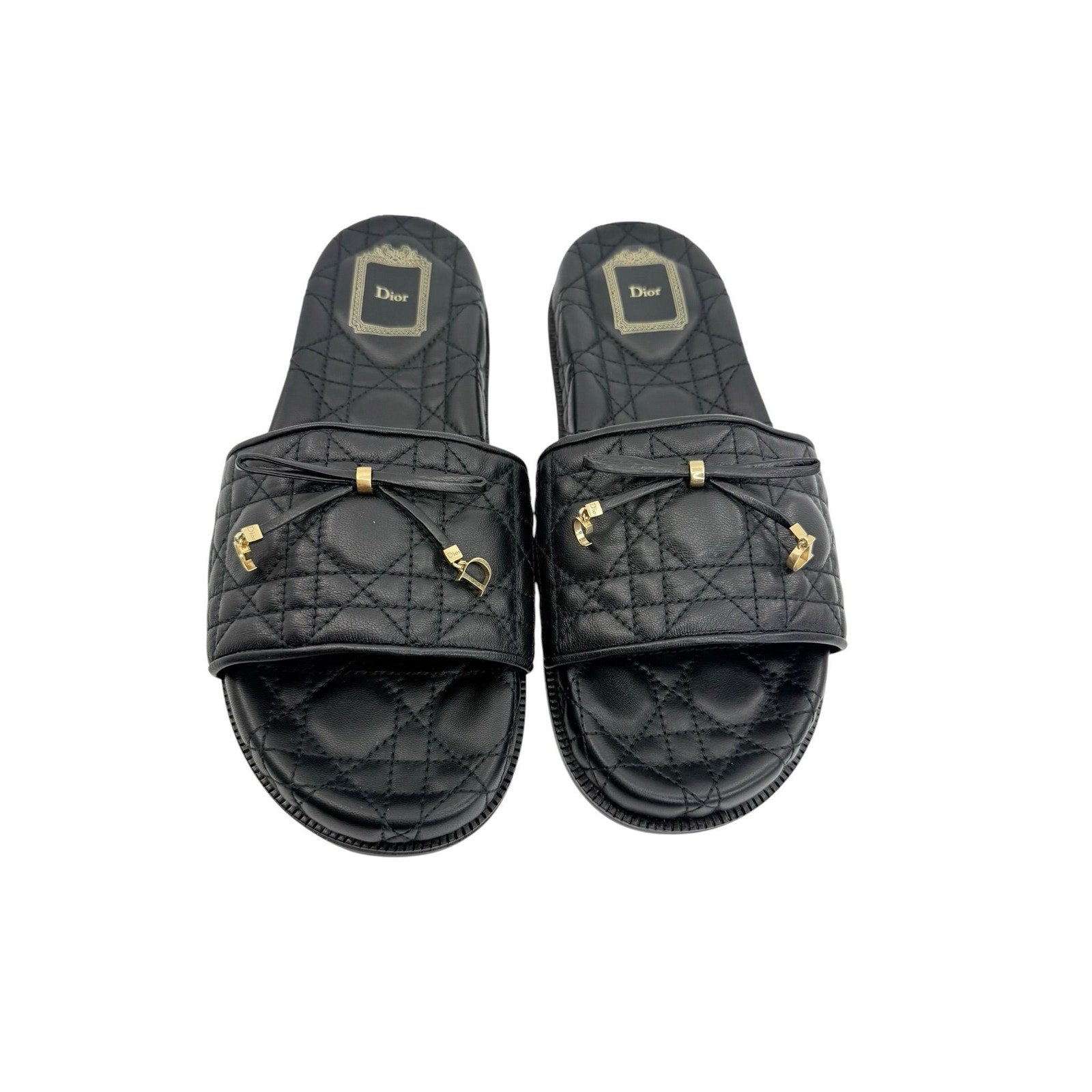 Dior Cannage Slides (40/10)