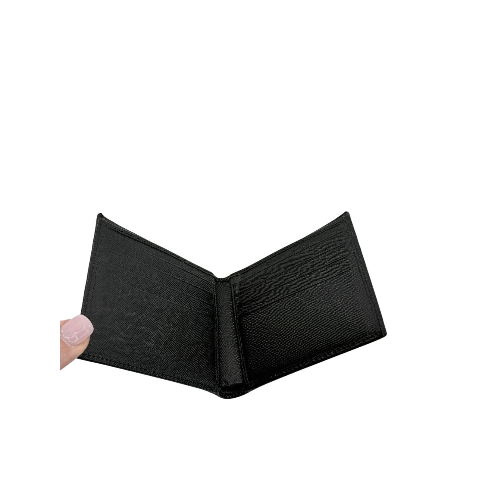 Prada Bellhop Saffiano Wallet