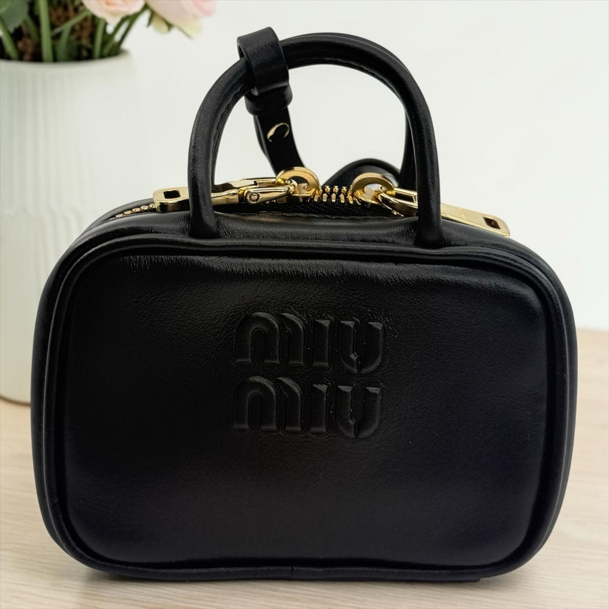 Miu Miu Logo Bag Charm