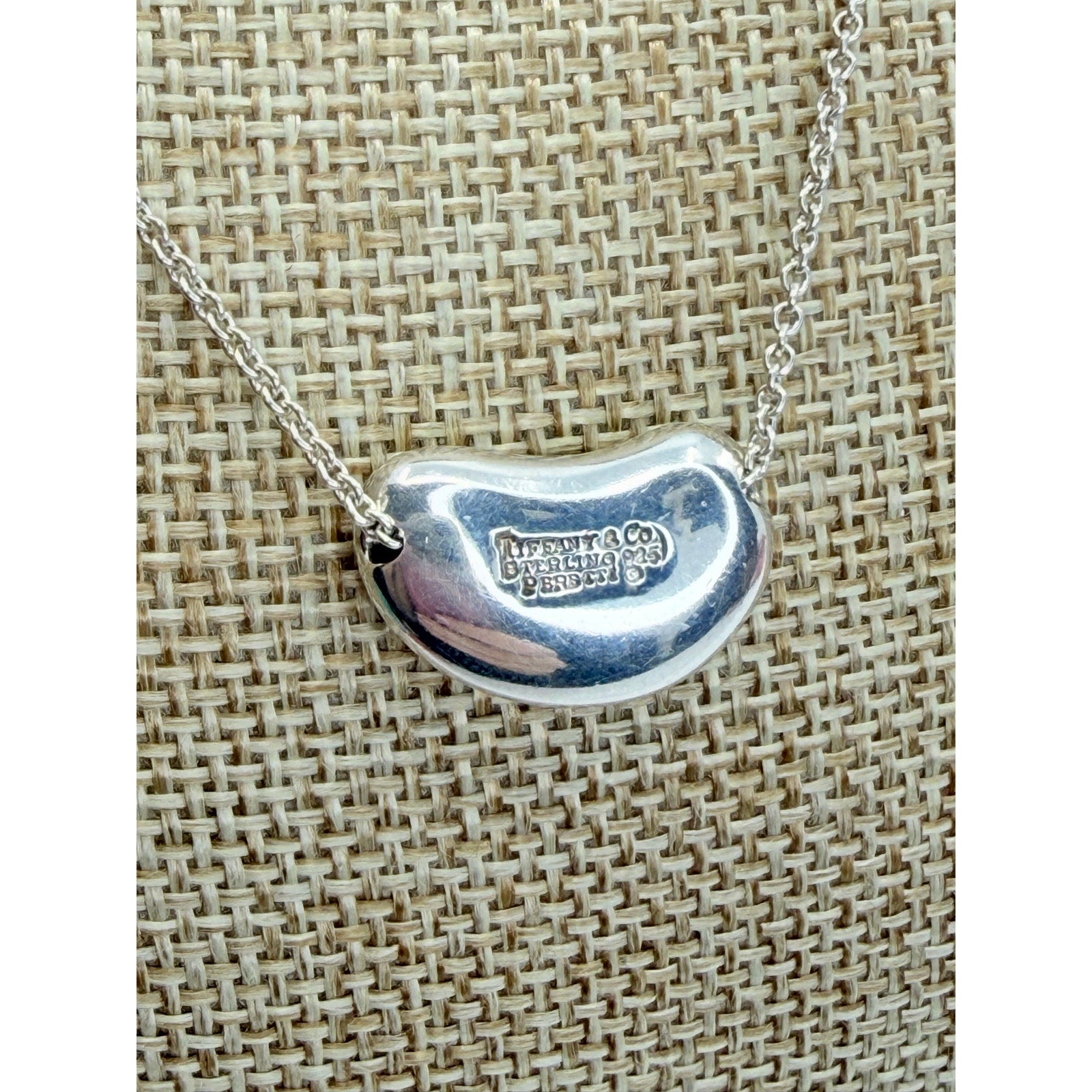 Tiffany & Co Peretti Bean Necklace