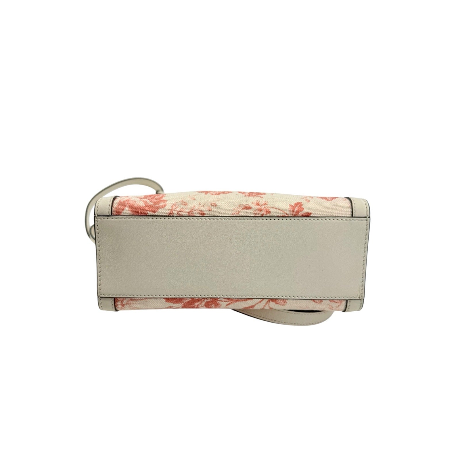 Gucci Canvas Herbarium Print Ribbon Tote