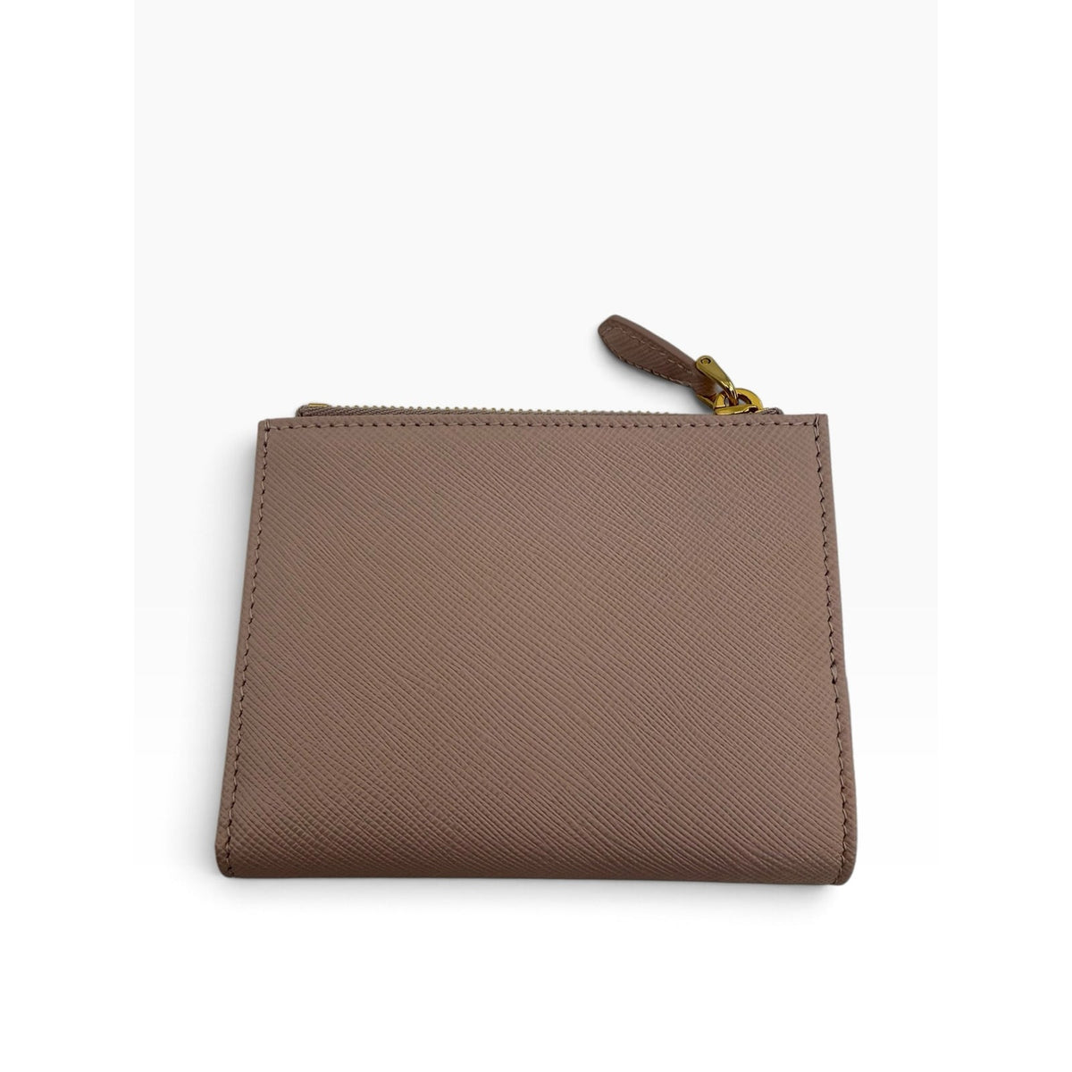 Prada Pink Saffiano Leather Wallet
